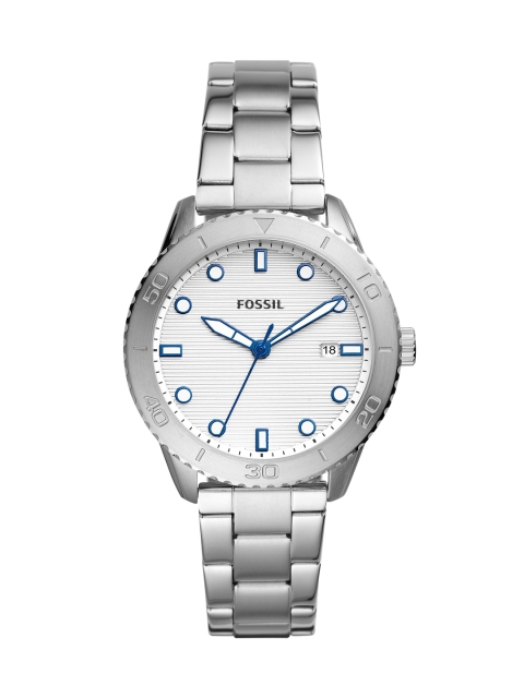 

Fossil Women White Dayle Analogue Watch BQ3595