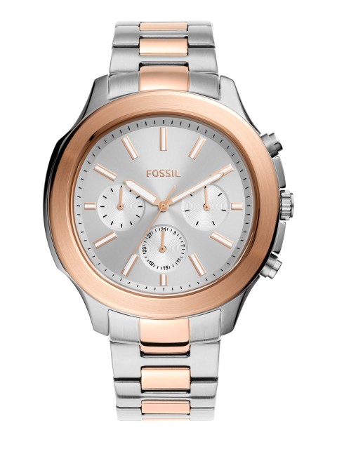 

Fossil Men Silver-Toned Windfield Analogue Chronograph Watch BQ2591