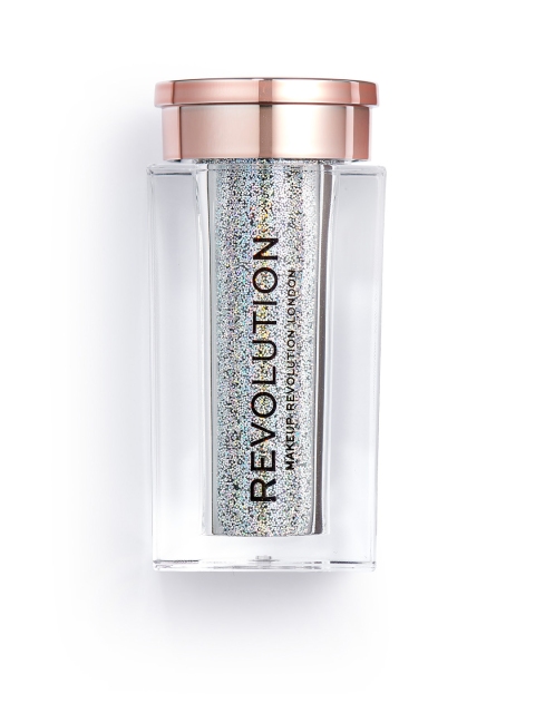 

Makeup Revolution London Viva Loose Eye Shadow - Body Glitter Holo Queen, Silver