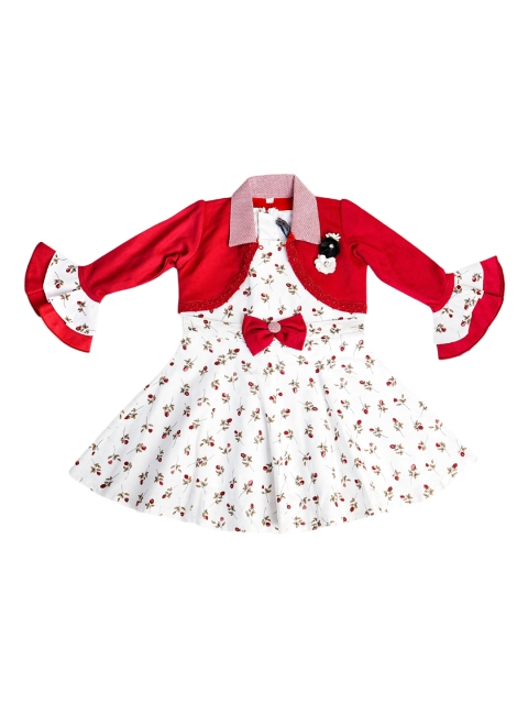 

Enfance Maroon Dress