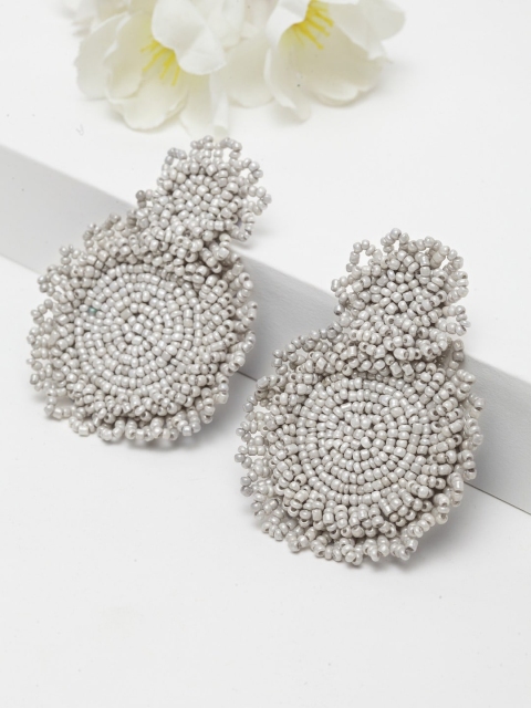 

AVANT-GARDE PARIS Grey Contemporary Drop Earrings
