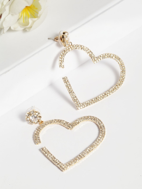 

AVANT-GARDE PARIS Gold-Toned Contemporary Hoop Earrings