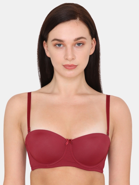 

Rosaline by Zivame Maroon T-shirt Bra