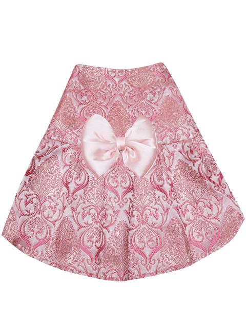 

Dchica Paws Pink Self Design Dog Dress