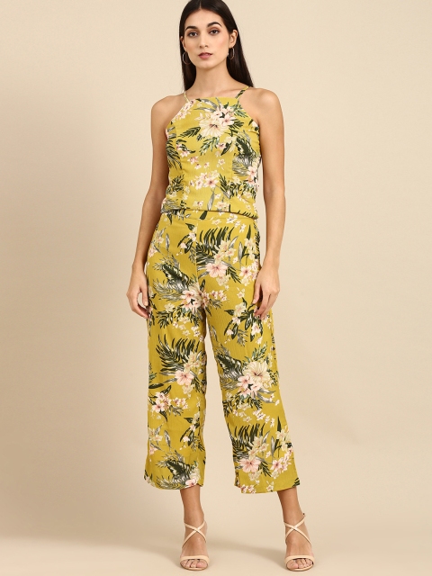 

Zink London Yellow Printed Two-Piece