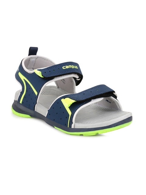 

Campus Unisex Kids Navy Blue & Grey Comfort Sandals