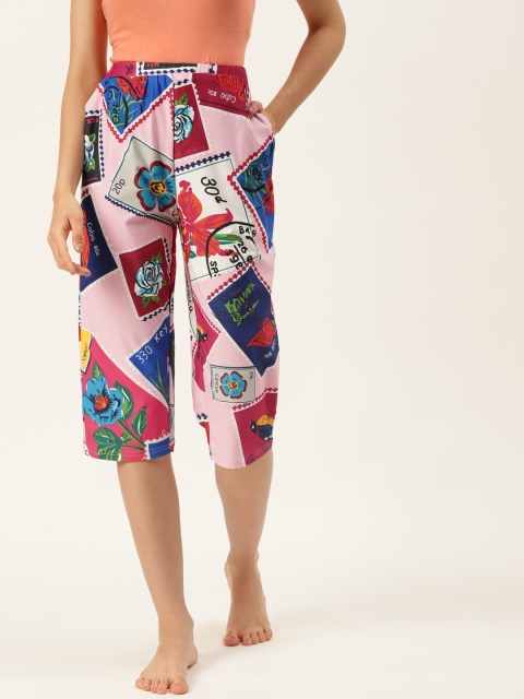 

9teenAGAIN Womens Printed Lounge Pants, Multi