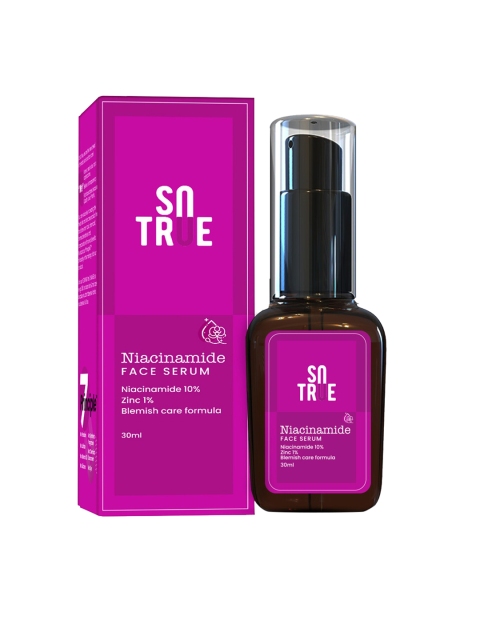 

SOTRUE Unisex 10% Niacinamide Face Serum with Zinc, 30ml, Transparent