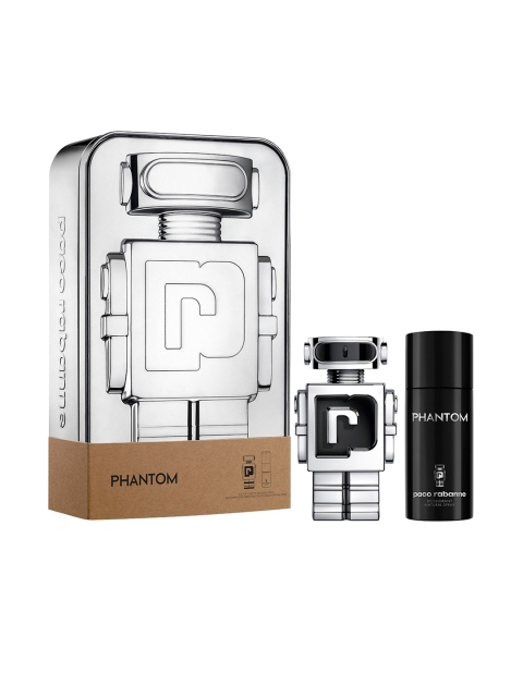 

Paco Rabanne Phantom for Men Eau de Toilette 100ml +Deodorant 150ml, Transparent