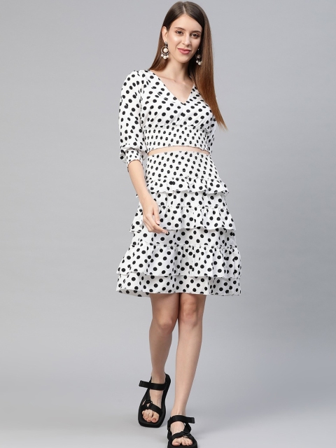 

SIRIKIT White Crepe Dress