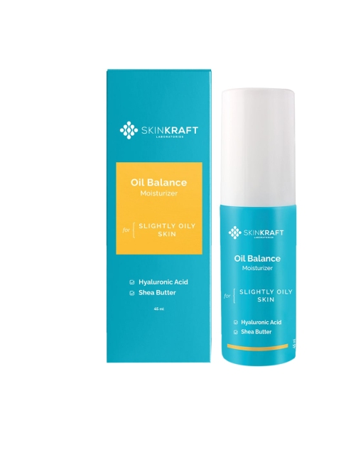 

SKINKRAFT Women Oil Balance Moisturizer for Slightly Oily Skin 45 ml, Blue