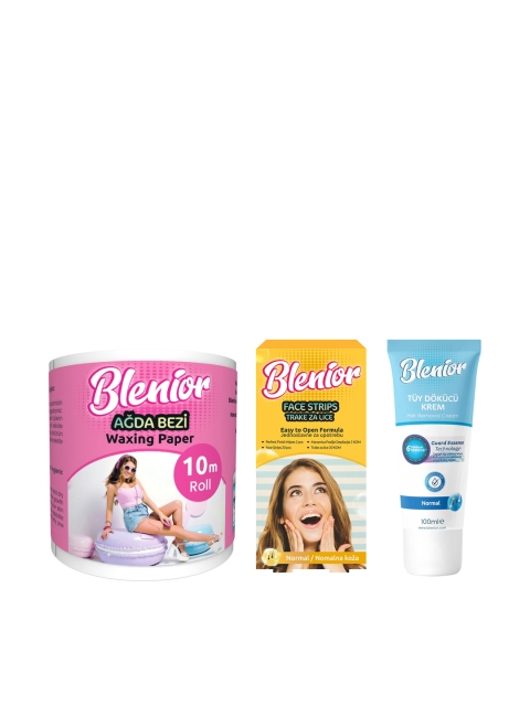 

Blenior Set of 3 Hair Removal Kit, White