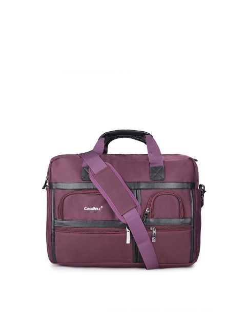 

CoolBELL Unisex Purple Multifunction Laptop Bag