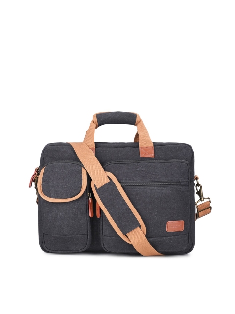 

CoolBELL Unisex Black & Orange Laptop Bag