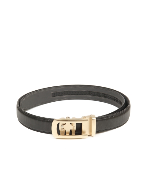 

Calvadoss Men Black PU Belt