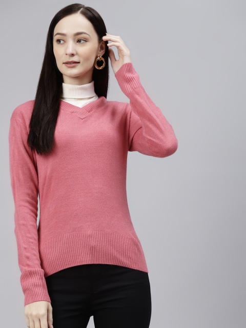 

Marks & Spencer Women Pink Pullover