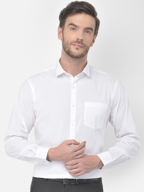 

Canary London Men White Slim Fit Opaque Formal Shirt
