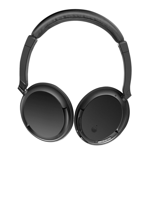 

INONE Black Solid Bluetooth Headphones