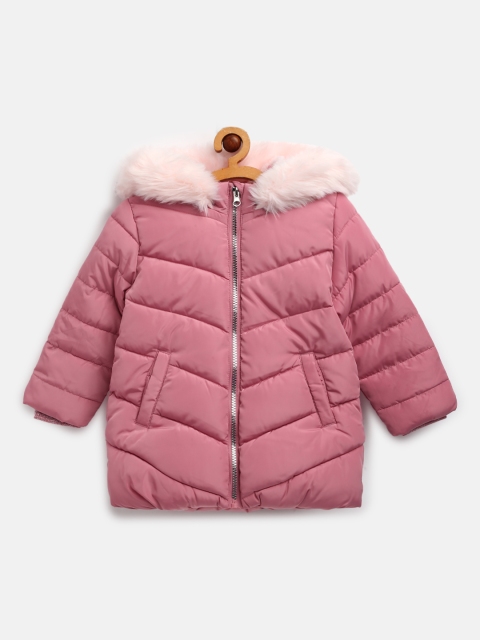 

Marks & Spencer Girls Pink Puffer Jacket