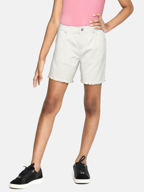 

Marks & Spencer Girls White Denim Shorts