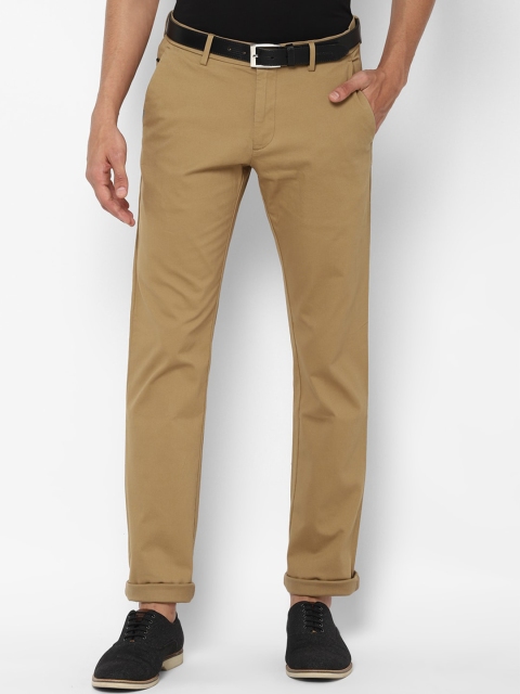 

Allen Solly Men Khaki Slim Fit Chinos Trousers
