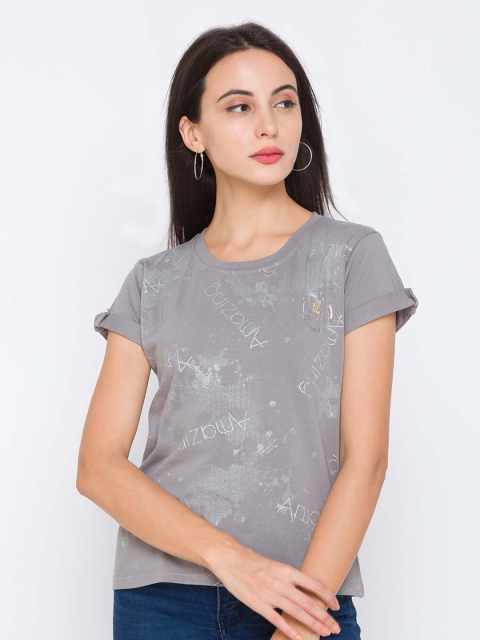 

ZOLA Grey Regular Top