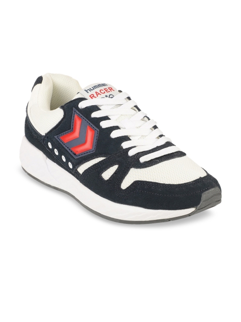 

hummel Unisex Blue Suede Sneakers