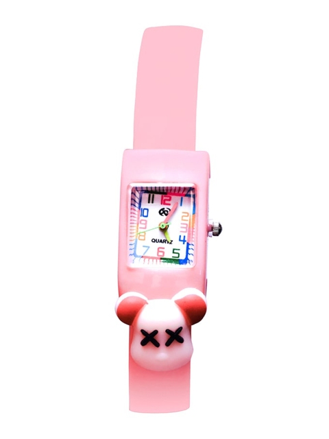 

Spiky Kids Pink Printed Dial & Pink Straps Digital Watch Bend_Pink_Mickey