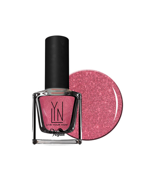 

LYN LIVE YOUR NOW Long Lasting Fast Dry Non Toxic Nail Polish - Coral Drama, Pink