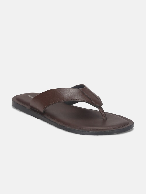 

Mast & Harbour Men Brown Thong Flip-Flops