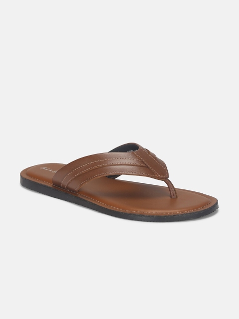 

Mast & Harbour Men Tan & Black Thong Flip-Flops