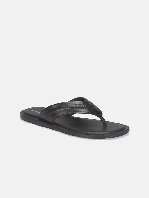 

Mast & Harbour Men Black Thong Flip-Flops