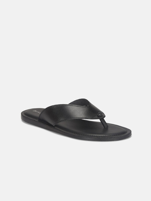 

Mast & Harbour Men Black Thong Flip-Flops