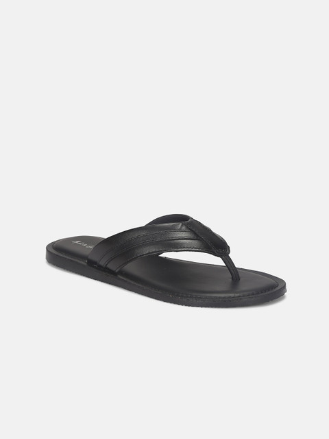 

Mast & Harbour Men Black Thong Flip-Flops
