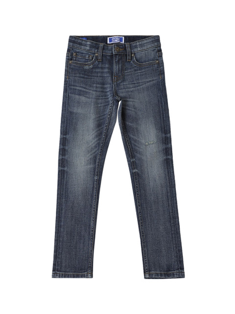 

Jack & Jones Boys Blue Slim Fit Light Fade Jeans