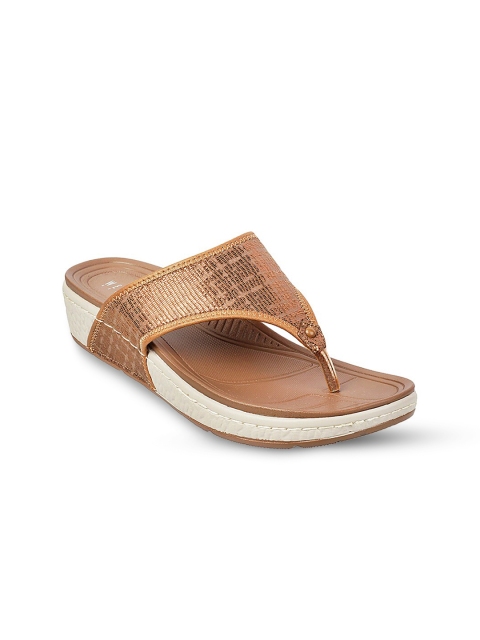 

Wet Blue Women Brown T-Strap Flats