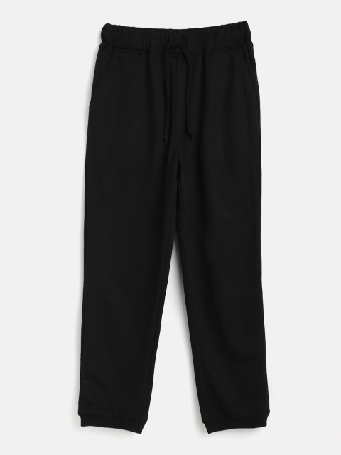 

Noh.Voh - SASSAFRAS Kids Girls Black Solid Joggers