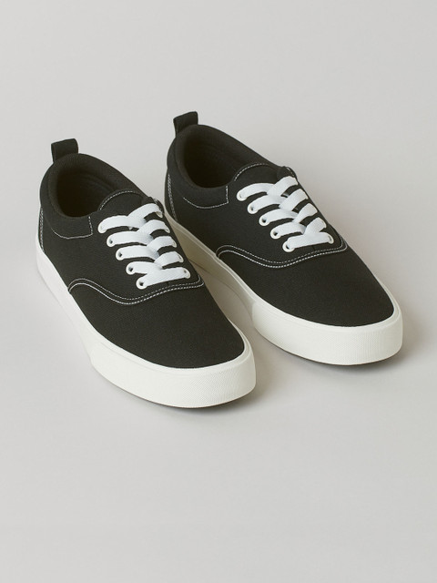 

H&M Men Black Low Profile Trainers