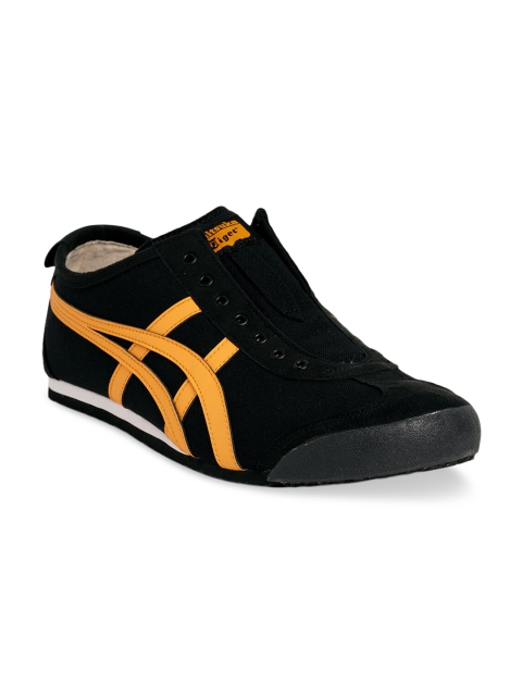 

Onitsuka Tiger Black Colourblocked Mexico 66 Sneakers