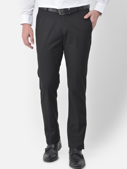 

COBB Men Black Formal Trousers