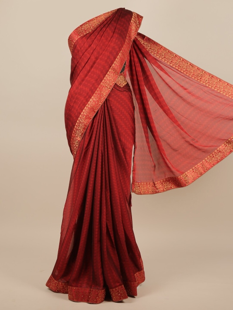 

Pothys Red Printed Saree