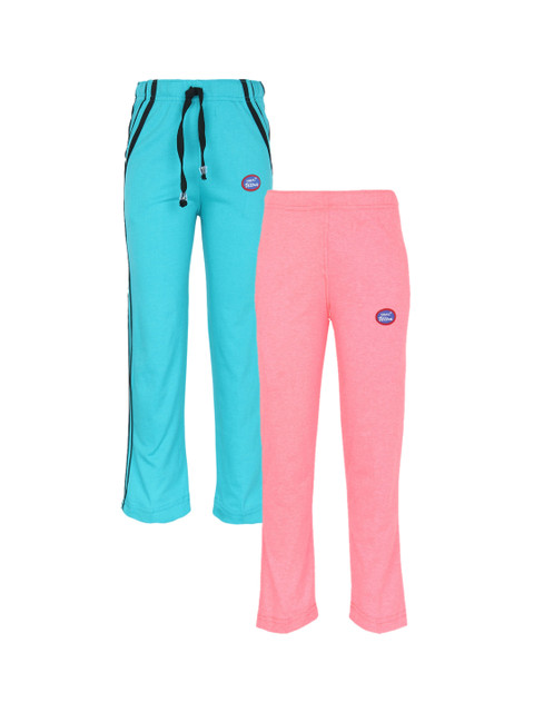 

VIMAL JONNEY Set-2 Kids Peach& Blue Track Pants
