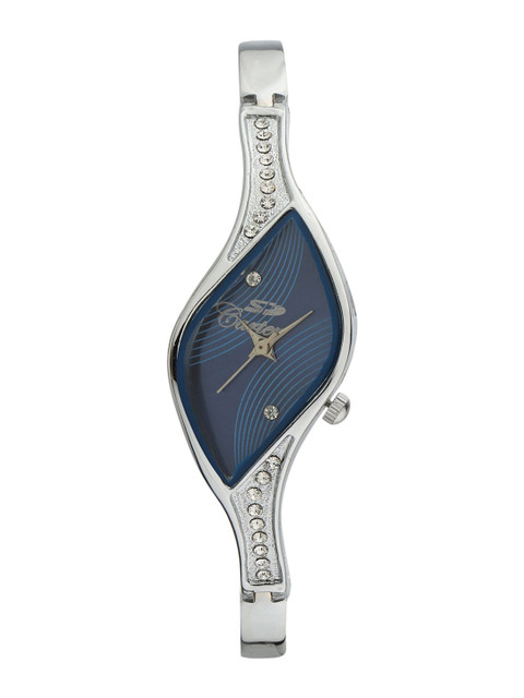 

Sandy D Carter Women Blue Dial & Silver Toned Analogue Watch
