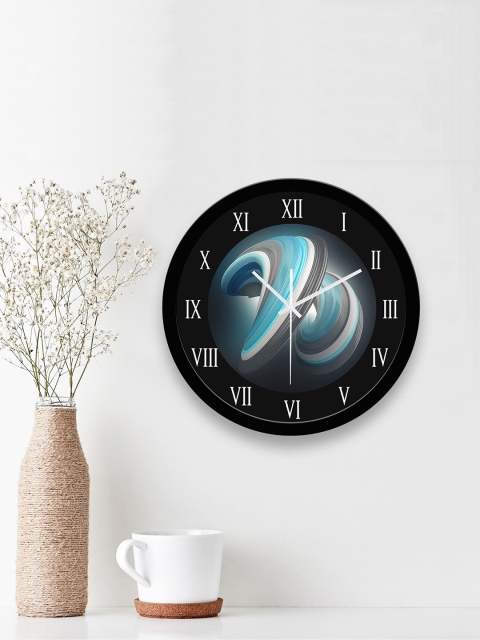

WENS Black & White Printed Traditional 29 cm Wall Clock