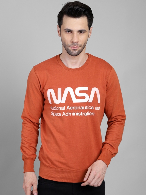 

Free Authority Men Red NASA Printed Sweatshirt