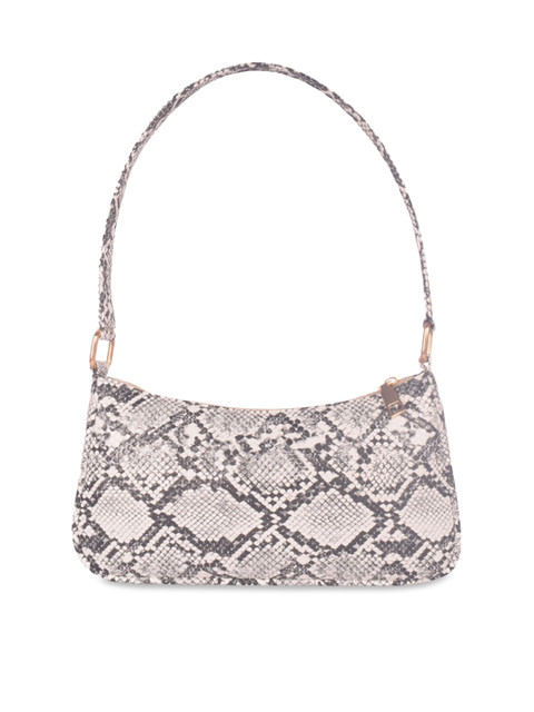 

Bagkok Women Multicoloured Animal Print Structured Sling Bag, Multi