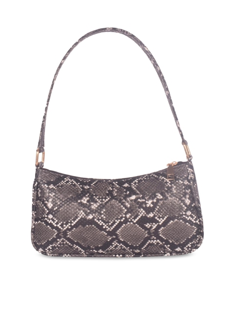 

Bagkok Women Multicoloured Textured PU Structured Shoulder Bag, Multi