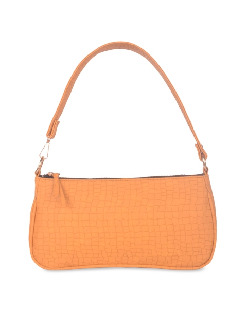 

Bagkok Yellow PU Structured Sling Bag with Fringed