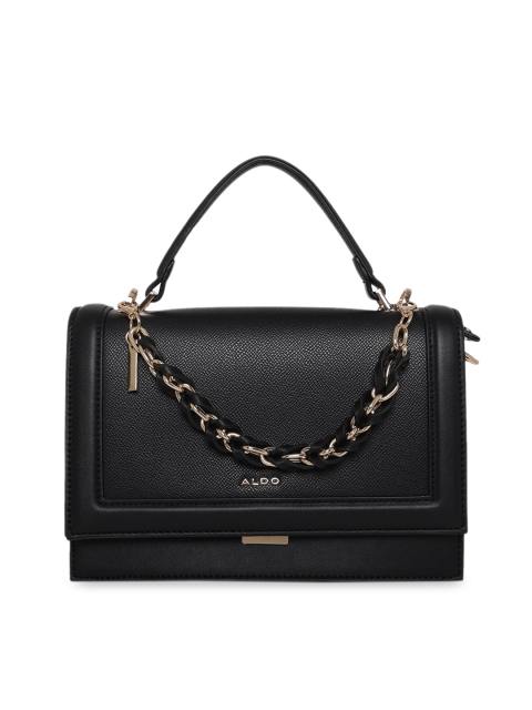 

ALDO Women Black Structured Sling Bag
