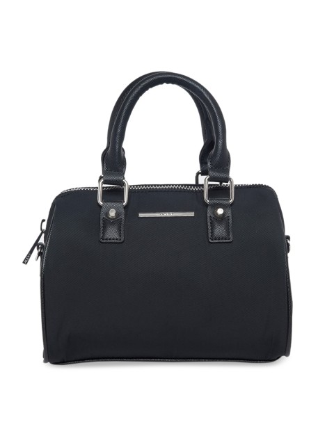 

ALDO Women Black Structured Handheld Bag